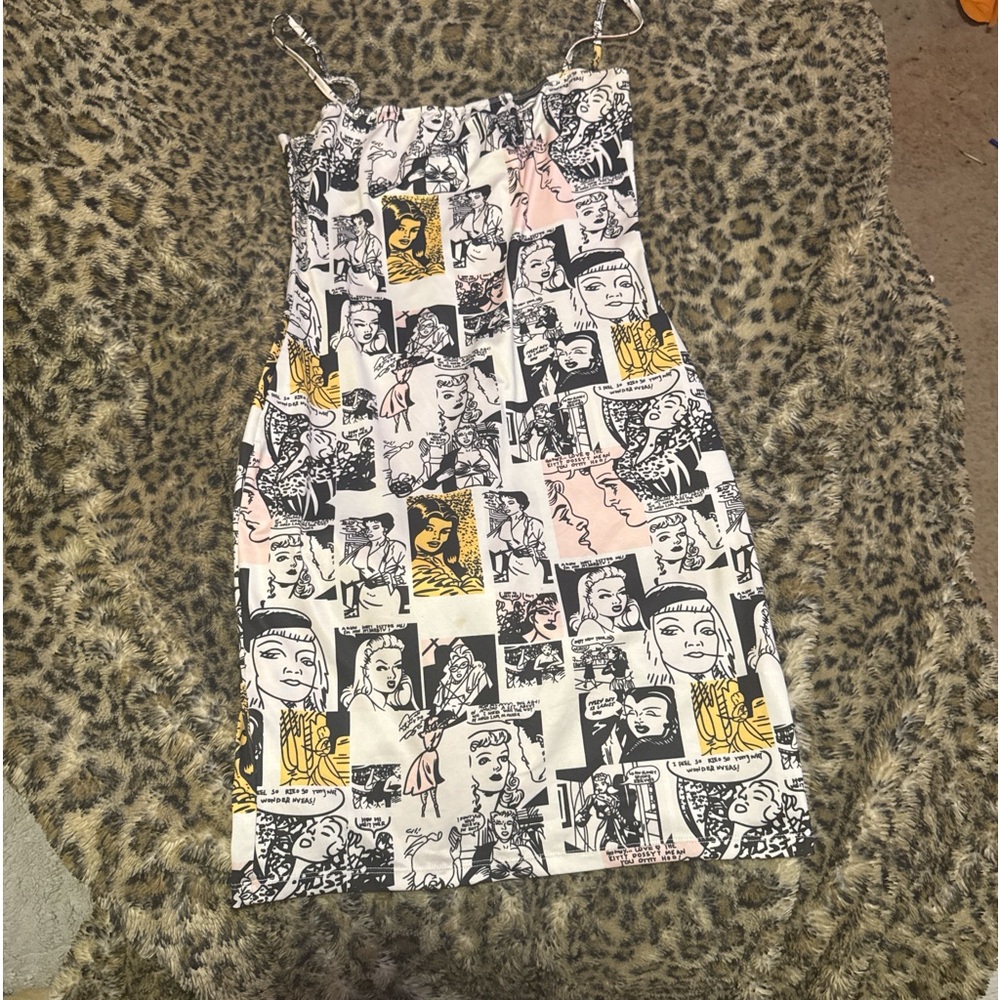 SHEIN Comic book dress